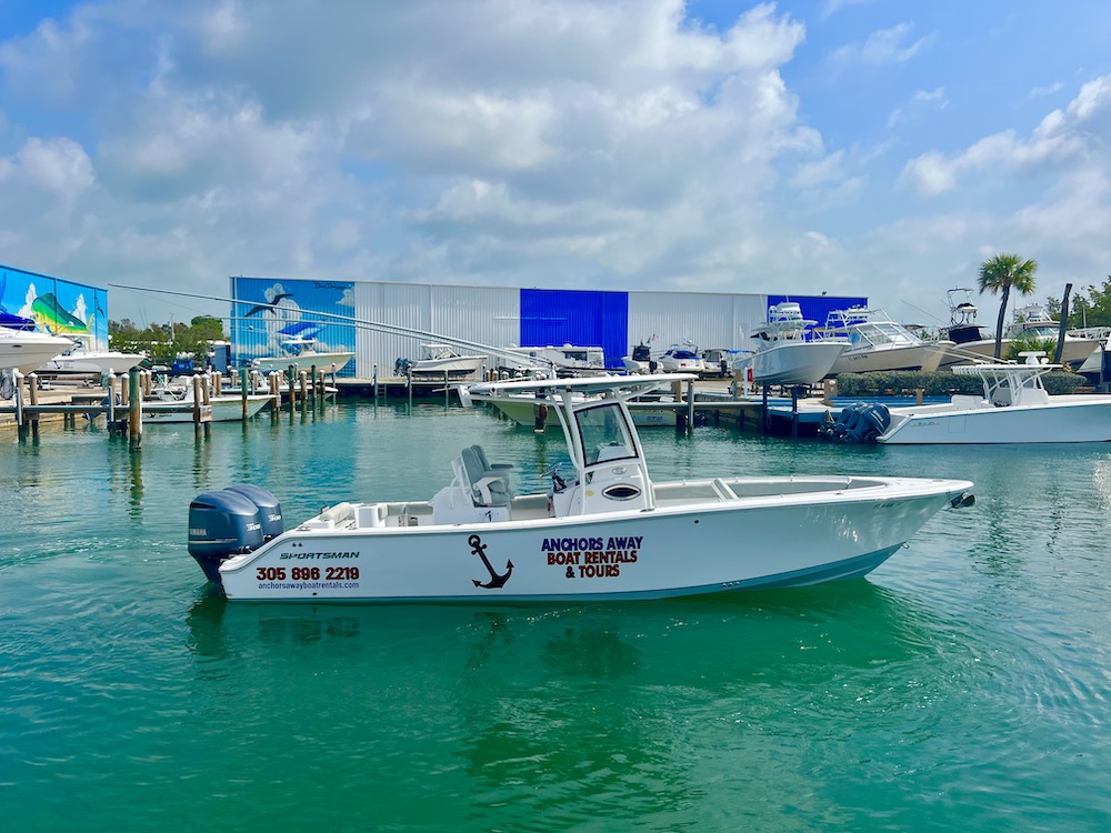 An image of Boat #35 (CALL TO BOOK) - 28.5' SPORTSMAN CC from Anchors Away Boat Rentals