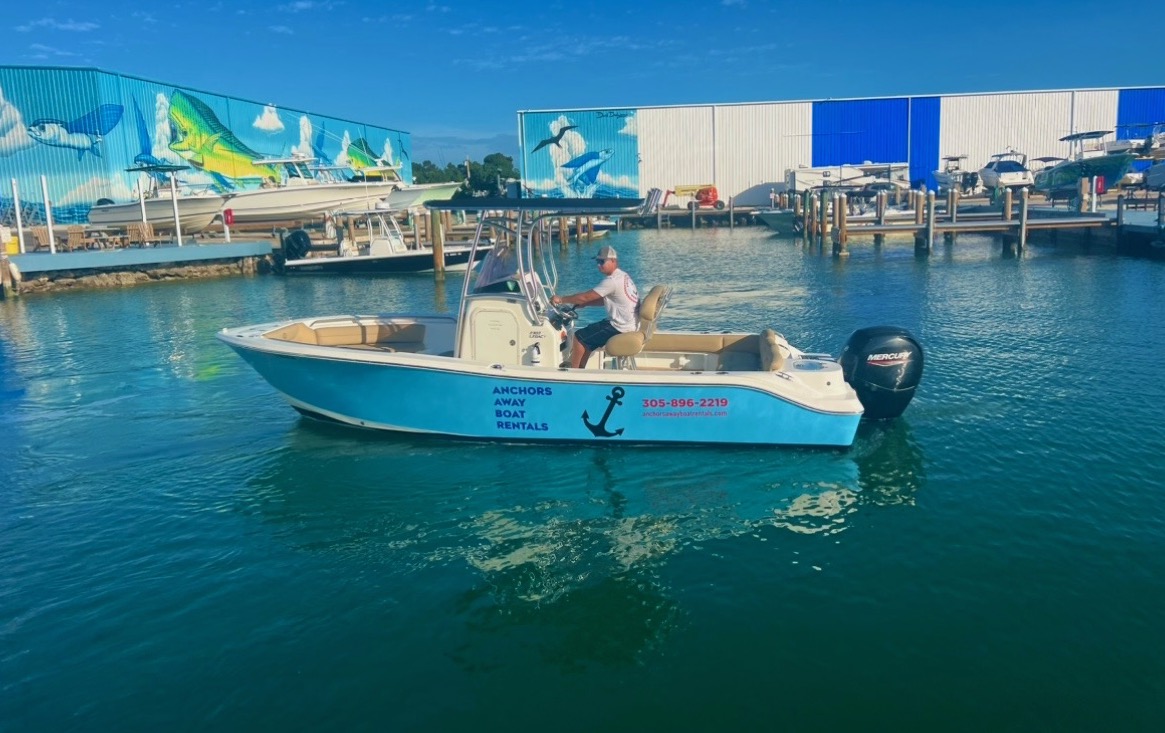 An image of Boat #8 - 23’ Nauticstar CC from Anchors Away Boat Rentals