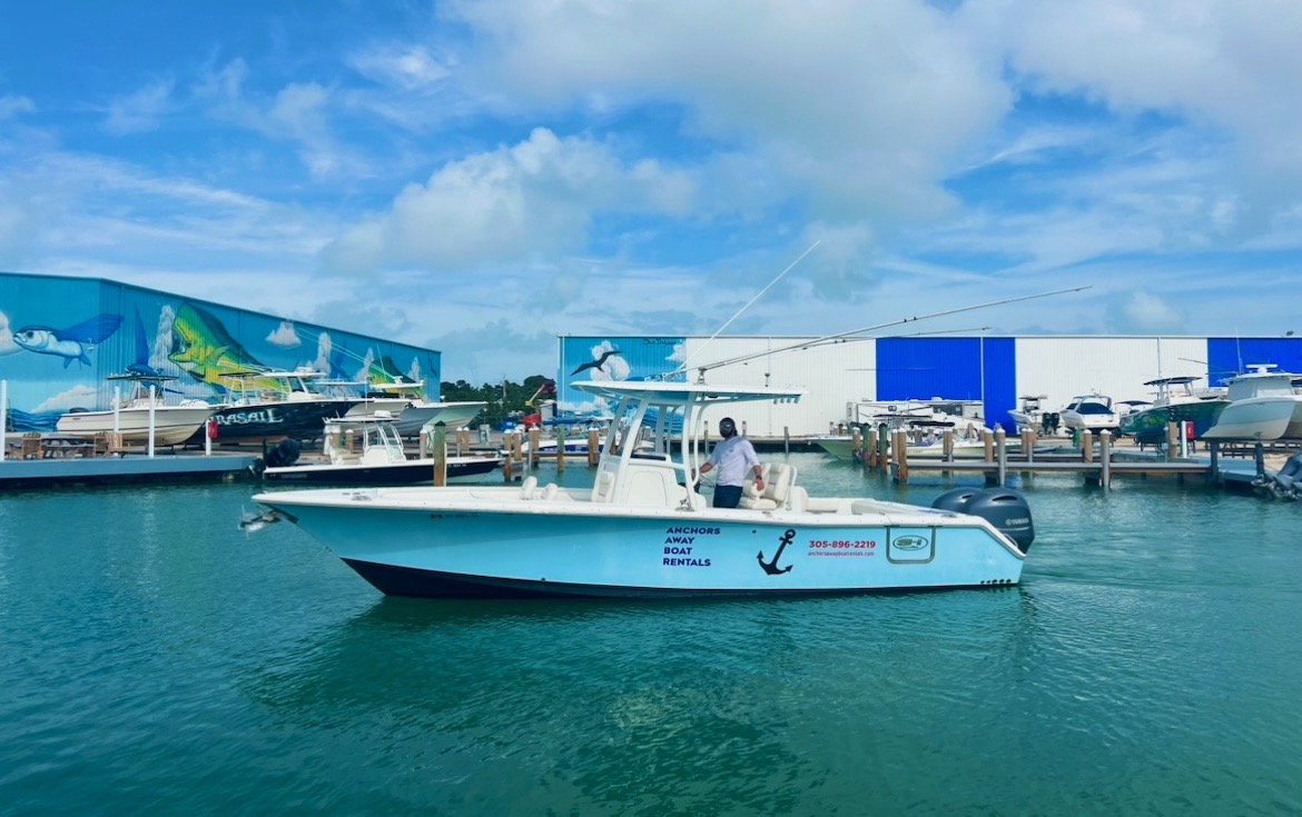 An image of Boat #24 - 27.5’ SEA HUNT GAMEFISH from Anchors Away Boat Rentals